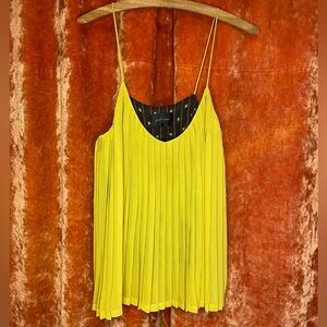 Rachel Comey Women’s Size 2 Citrine Pleated Camisole
